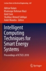 Image for Intelligent Computing Techniques for Smart Energy Systems