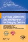 Image for Software Engineering and Methodology for Emerging Domains