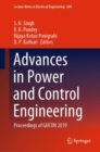 Image for Advances in Power and Control Engineering : Proceedings of GUCON 2019