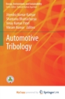 Image for Automotive Tribology