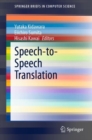 Image for Speech-to-Speech Translation