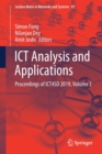 Image for ICT Analysis and Applications : Proceedings of ICT4SD 2019, Volume 2