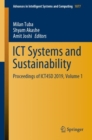 Image for ICT Systems and Sustainability: Proceedings of ICT4SD 2019, Volume 1 : 1077