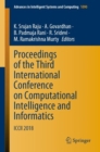 Image for Proceedings of the third International Conference on Computational Intelligence and Informatics: ICCII 2018