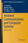 Image for Ambient Communications and Computer Systems: RACCCS 2019 : 1097