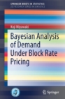 Image for Bayesian Analysis of Demand Under Block Rate Pricing