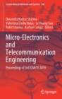 Image for Micro-Electronics and Telecommunication Engineering : Proceedings of 3rd ICMETE 2019