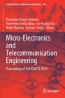 Image for Micro-Electronics and Telecommunication Engineering : Proceedings of 3rd ICMETE 2019