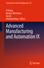 Image for Advanced Manufacturing and Automation IX : 634