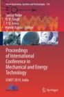 Image for Proceedings of International Conference in Mechanical and Energy Technology : ICMET 2019, India