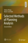 Image for Selected Methods of Planning Analysis
