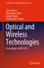 Image for Optical and Wireless Technologies: Proceedings of OWT 2019