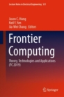 Image for Frontier Computing : Theory, Technologies and Applications (FC 2019)