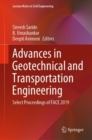 Image for Advances in Geotechnical and Transportation Engineering: Select Proceedings of FACE 2019