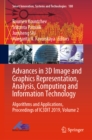 Image for Advances in 3D Image and Graphics Representation, Analysis, Computing and Information Technology: Algorithms and Applications, Proceedings of IC3DIT 2019, Volume 2