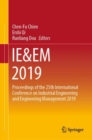 Image for IE&amp;EM 2019 : Proceedings of the 25th International Conference on Industrial Engineering and Engineering Management 2019