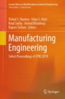 Image for Manufacturing Engineering: Select Proceedings of CPIE 2019