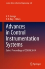 Image for Advances in Control Instrumentation Systems: Select Proceedings of CISCON 2019
