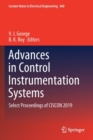 Image for Advances in Control Instrumentation Systems : Select Proceedings of CISCON 2019