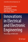 Image for Innovations in Electrical and Electronic Engineering: Proceedings of ICEEE 2020