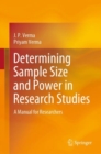 Image for Determining Sample Size and Power in Research Studies: A Manual for Researchers