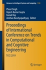 Image for Proceedings of International Conference on Trends in Computational and Cognitive Engineering: TCCE 2019
