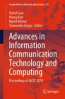 Image for Advances in Information Communication Technology and Computing : Proceedings of AICTC 2019