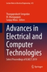 Image for Advances in Electrical and Computer Technologies : Select Proceedings of ICAECT 2019