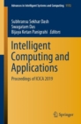 Image for Intelligent Computing and Applications: Proceedings of ICICA 2019