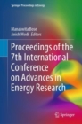 Image for Proceedings of the 7th International Conference on Advances in Energy Research