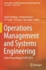 Image for Operations Management and Systems Engineering