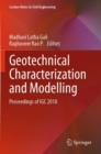 Image for Geotechnical Characterization and Modelling