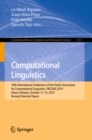Image for Computational Linguistics: 16th International Conference of the Pacific Association for Computational Linguistics, PACLING 2019, Hanoi, Vietnam, October 11-13, 2019, Revised Selected Papers