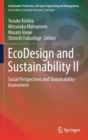 Image for EcoDesign and Sustainability II : Social Perspectives and Sustainability Assessment