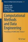 Image for Computational Methods and Data Engineering : Proceedings of ICMDE 2020, Volume 1