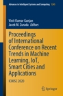 Image for Proceedings of International Conference on Recent Trends in Machine Learning, IoT, Smart Cities and Applications: ICMISC 2020
