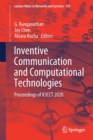 Image for Inventive Communication and Computational Technologies : Proceedings of ICICCT 2020