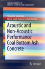 Image for Acoustic And Non-Acoustic Performance Coal Bottom Ash Concrete