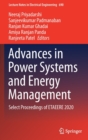 Image for Advances in Power Systems and Energy Management : Select Proceedings of ETAEERE 2020