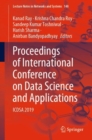 Image for Proceedings of International Conference on Data Science and Applications: ICDSA 2019