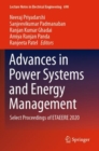 Image for Advances in Power Systems and Energy Management : Select Proceedings of ETAEERE 2020