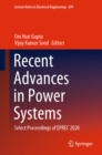 Image for Recent Advances in Power Systems: Select Proceedings of EPREC 2020