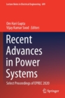 Image for Recent Advances in Power Systems : Select Proceedings of EPREC 2020