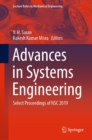 Image for Advances in Systems Engineering: Select Proceedings of NSC 2019