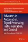 Image for Advances in automation, signal processing, instrumentation, and control  : select proceedings of i-CASIC 2020