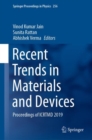 Image for Recent Trends in Materials and Devices: Proceedings of ICRTMD 2019