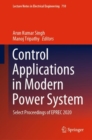 Image for Control Applications in Modern Power System: Select Proceedings of EPREC 2020