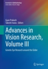 Image for Advances in Vision Research, Volume III