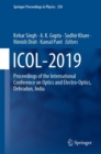 Image for ICOL-2019: Proceedings of the International Conference on Optics and Electro-Optics, Dehradun, India