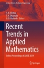 Image for Recent trends in applied mathematics  : select proceedings of AMSE 2019